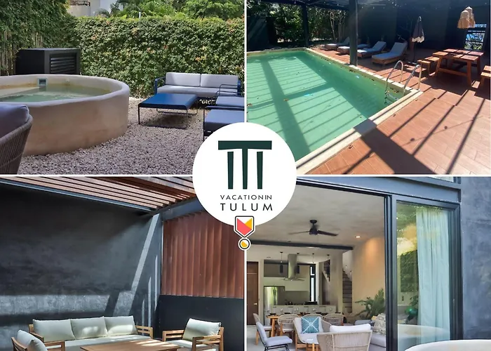 Quiet 4Br Townhouse With Private Pool, Roof, Patio